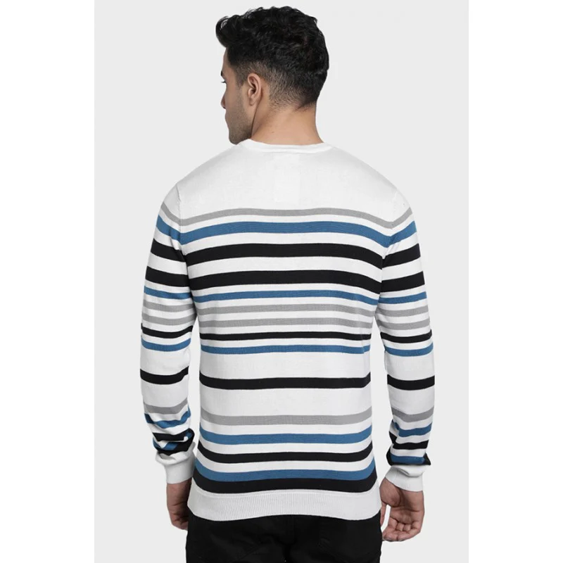 Mens Off White Sweater - Image 4