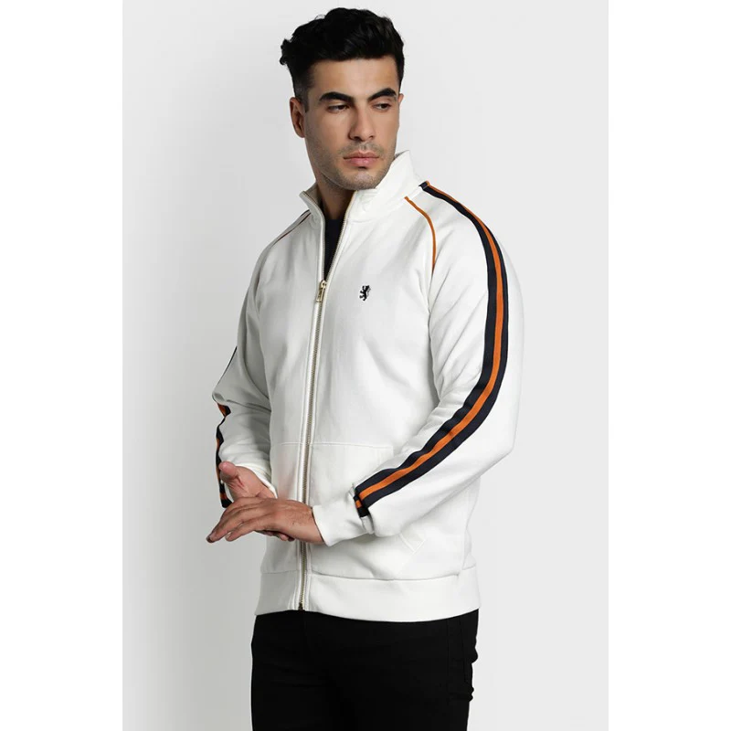 Mens Off White Sweatshirt - Image 2