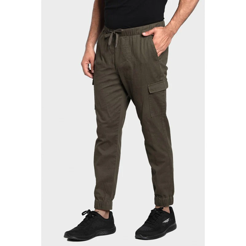 Men's Olive Jogger - Image 2
