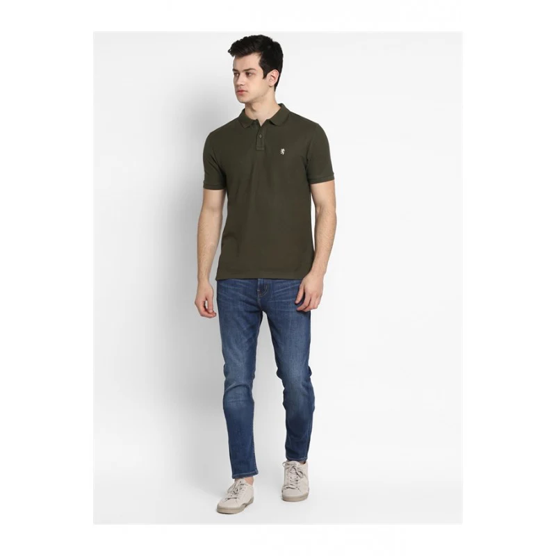 Men's Olive T Shirt - Image 3