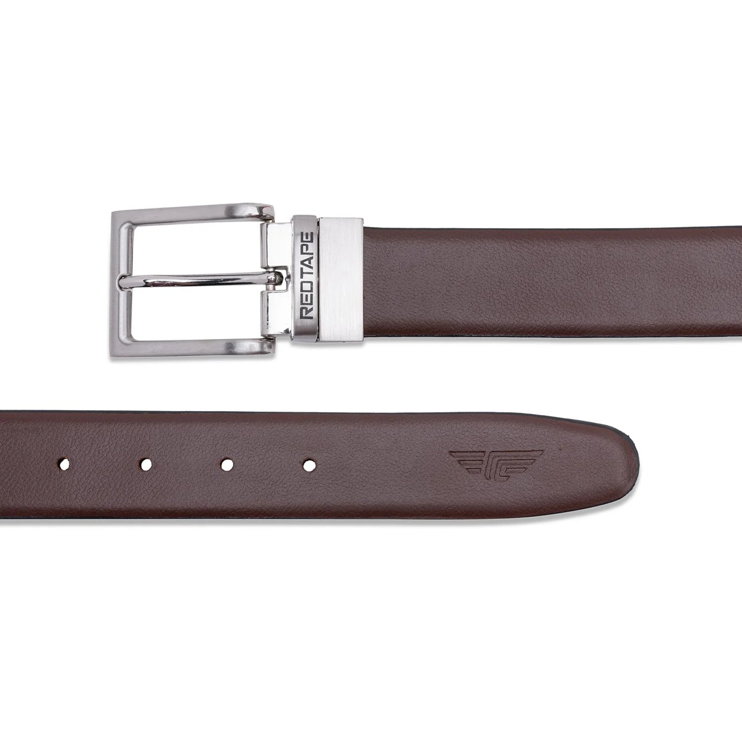 Men's Reversible Leather Belt - Image 5