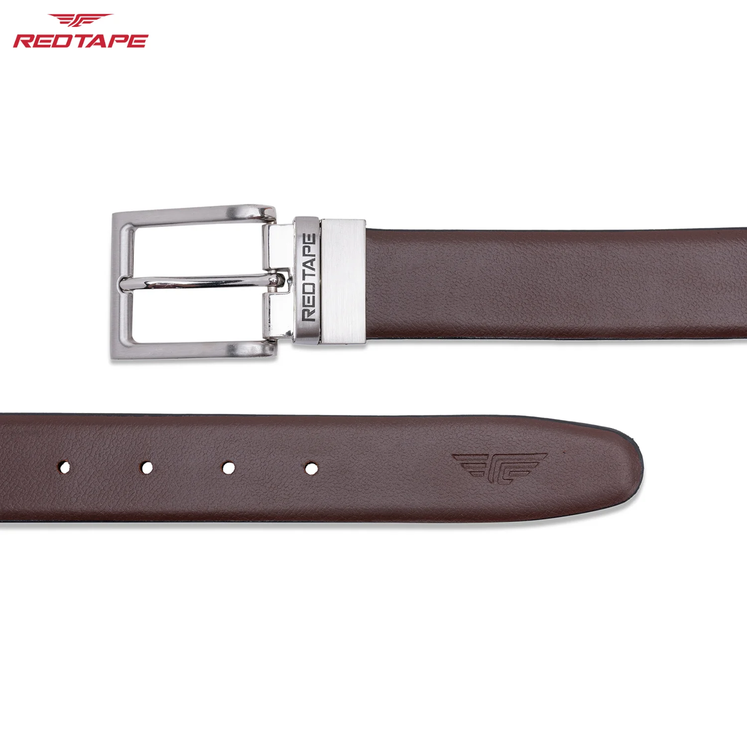 Men's Reversible Leather Belt - Image 6
