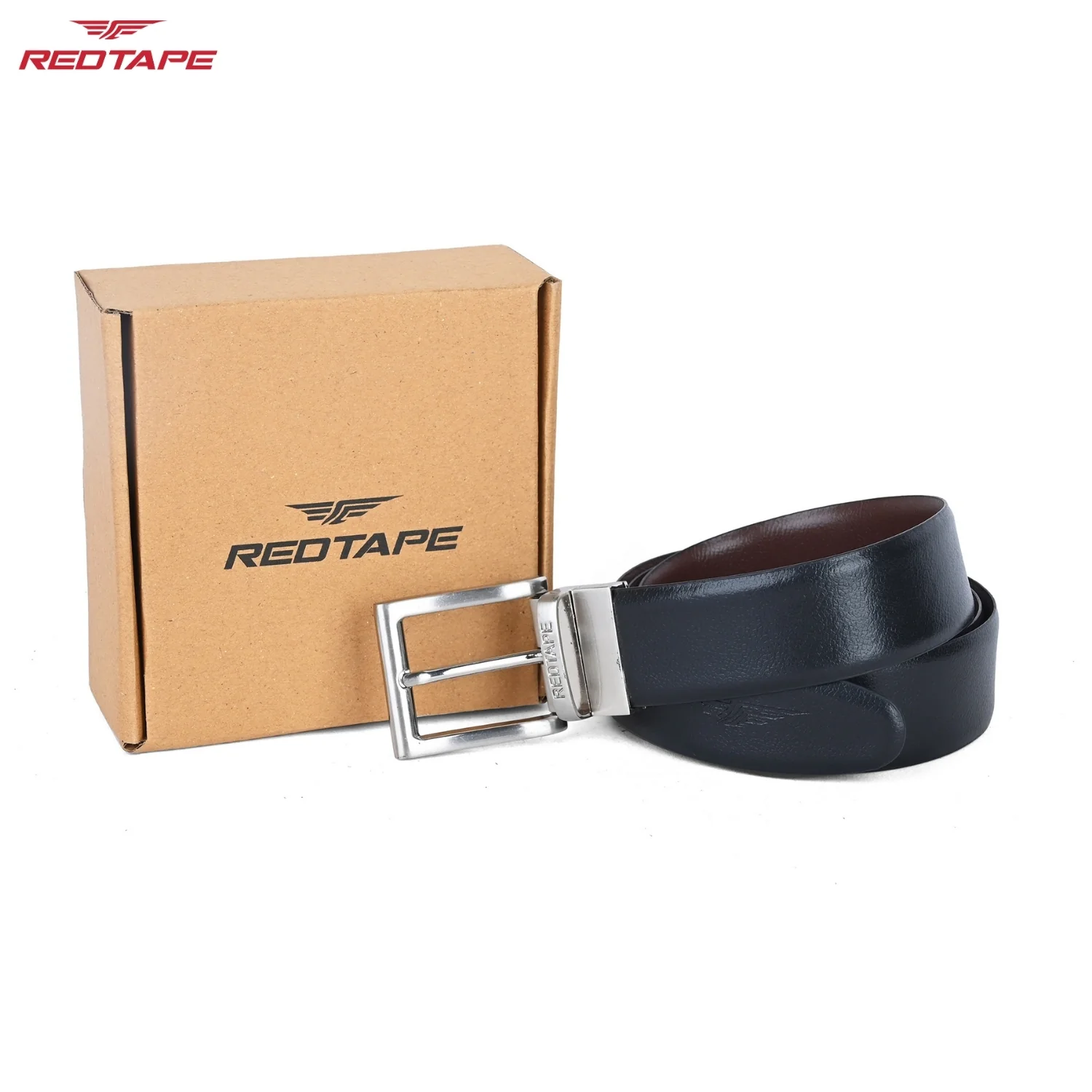 Men's Reversible Leather Belt - Image 8