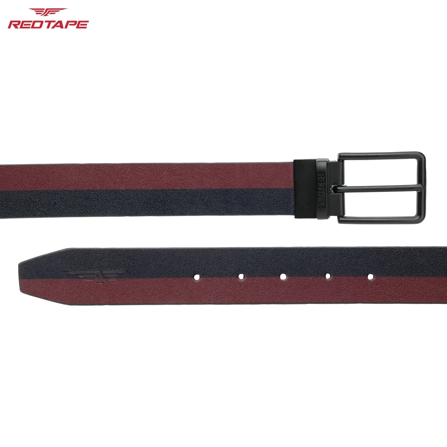 Men's Reversible Leather Belt - Image 5