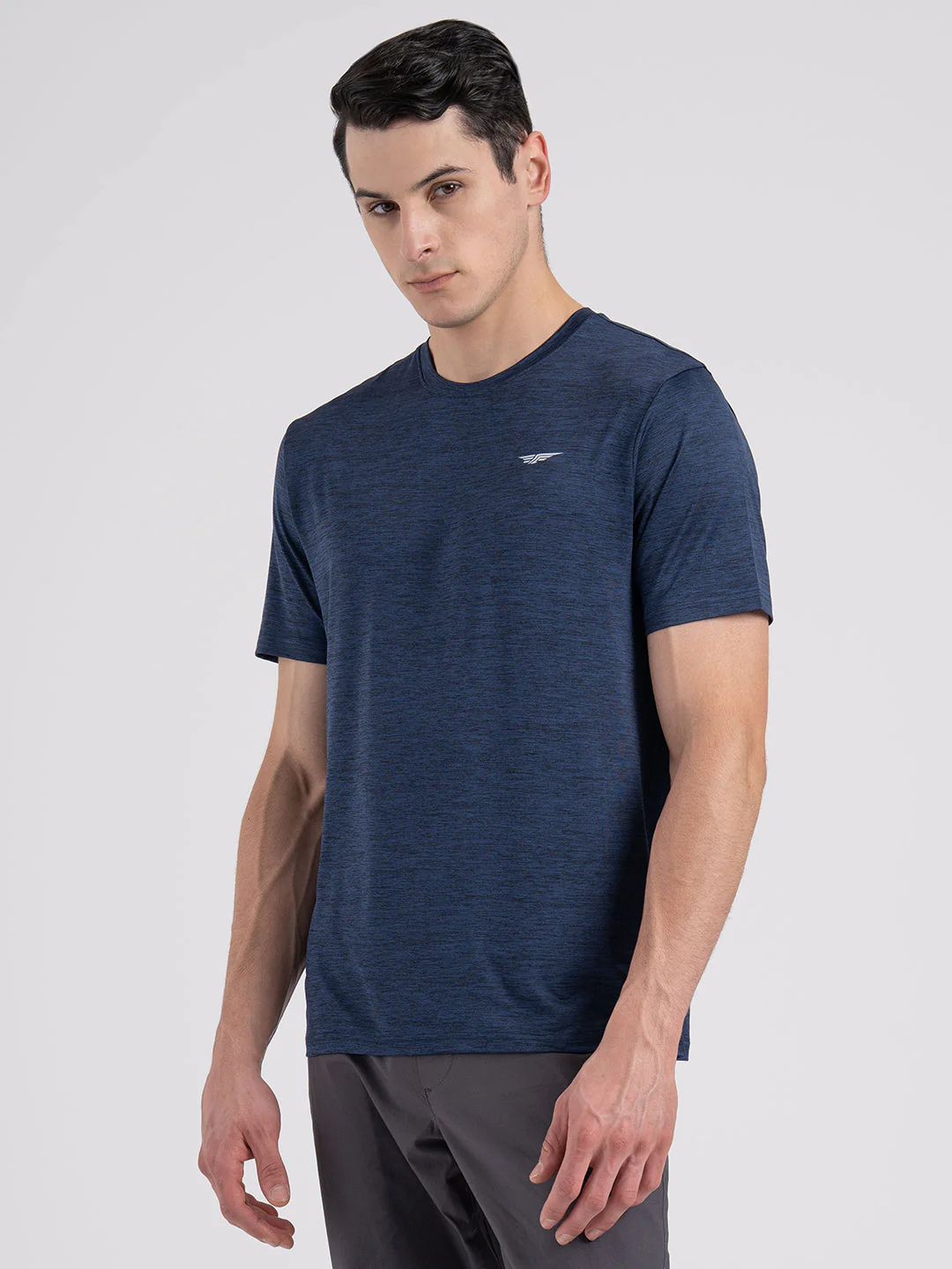 Men's Round Neck Activewear T-Shirt - Image 4