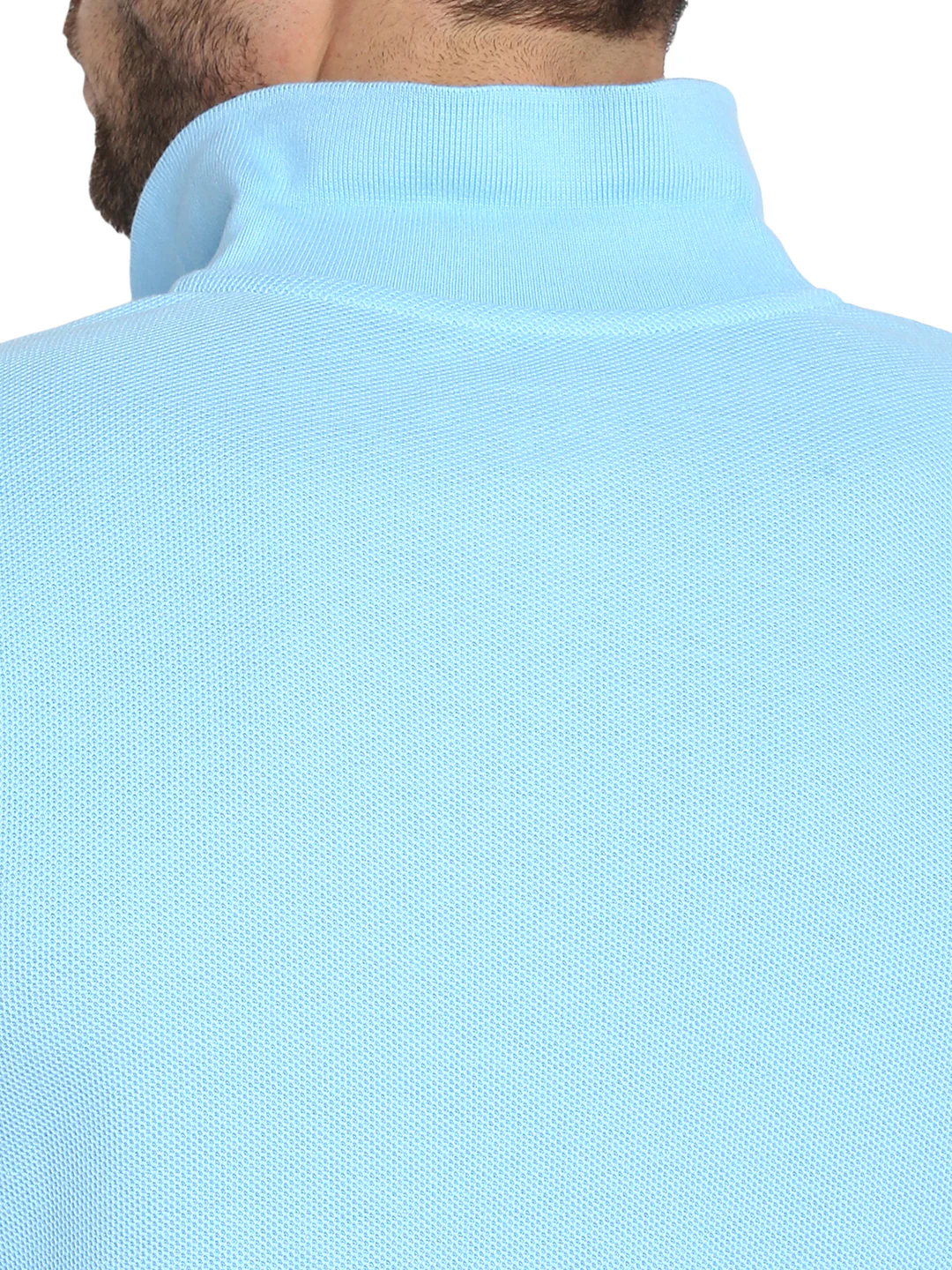 Mens Sky Blue T Shirt - Image 8