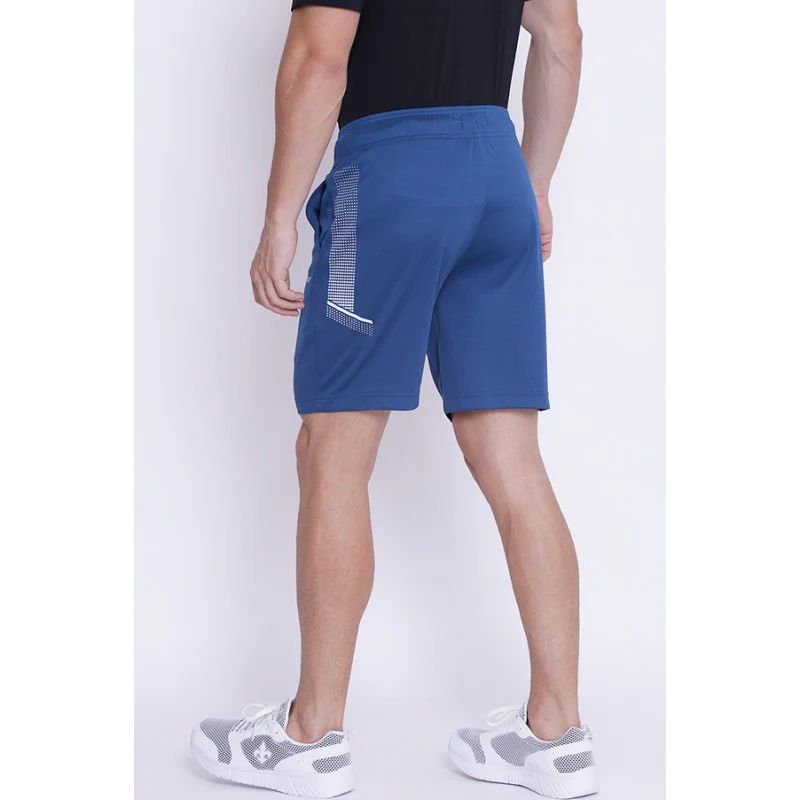 Men's Slate Blue Active Wear Shorts - Image 3