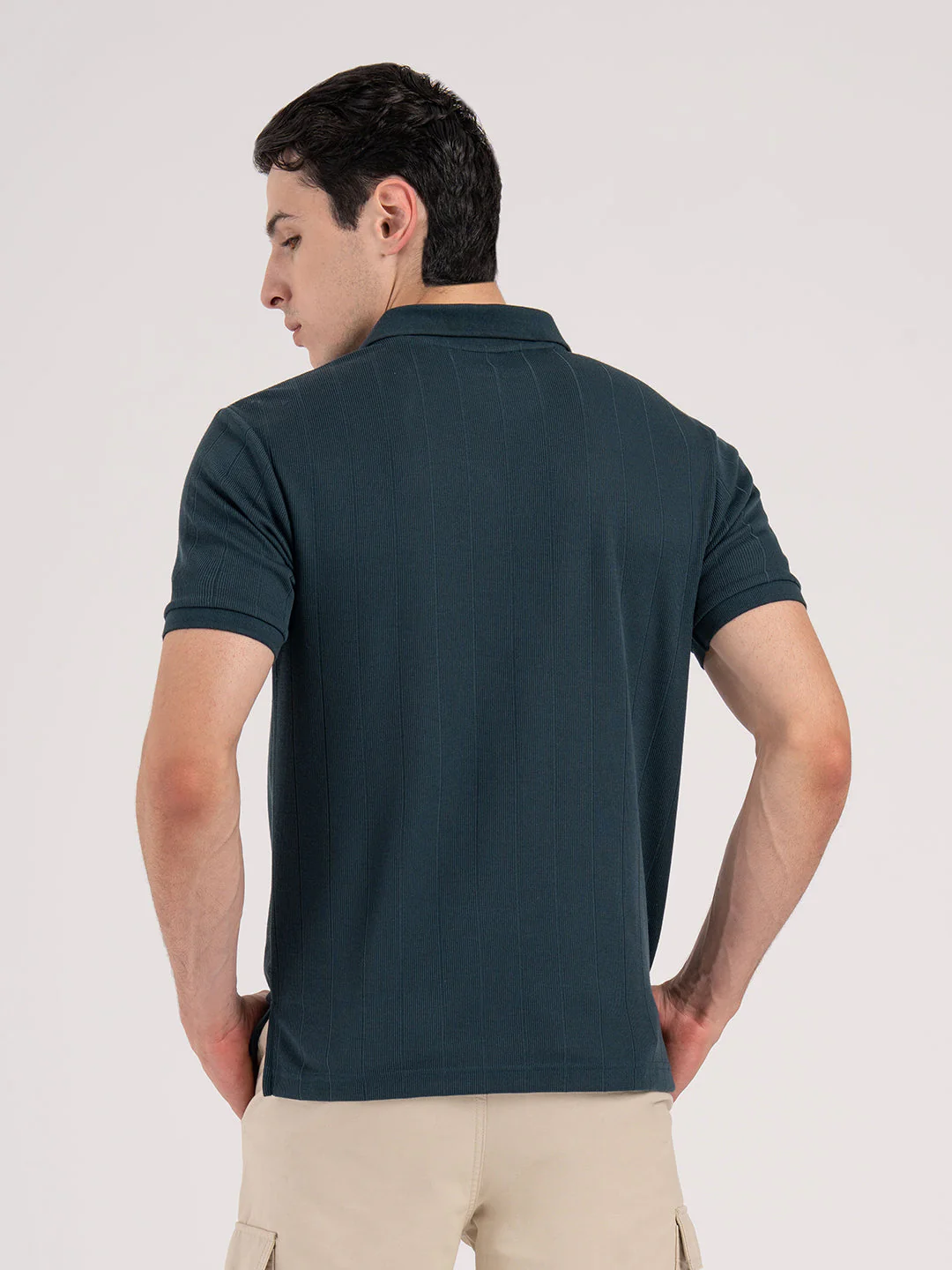 Men's Structured Polo T-Shirt - Image 5