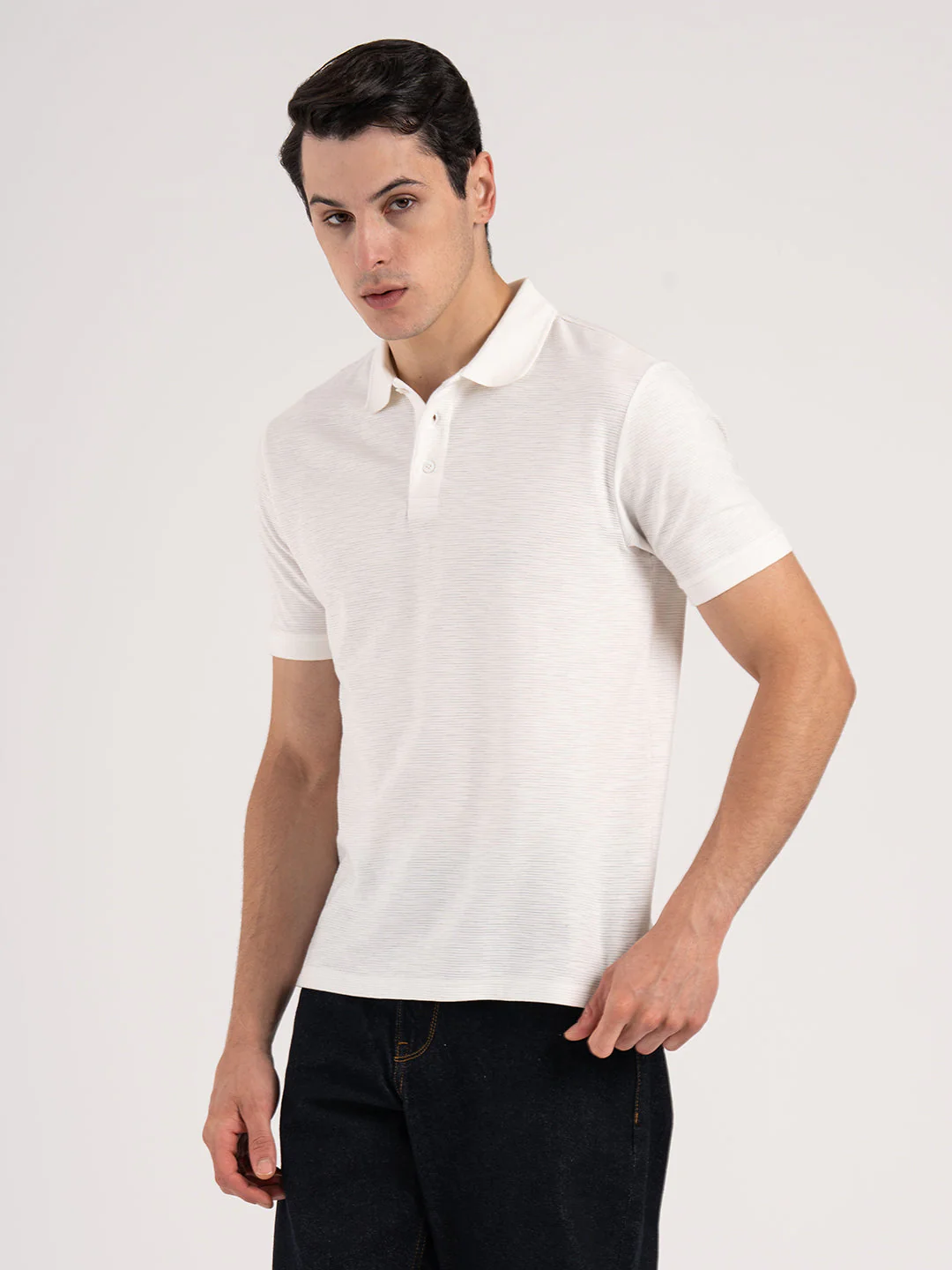 Men's Structured Polo T-Shirt - Image 4