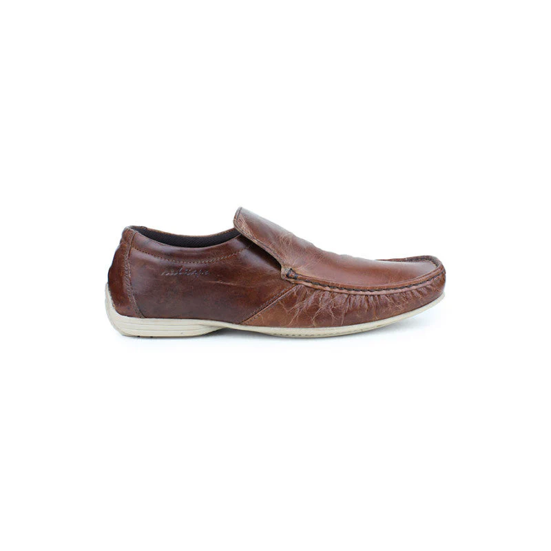 Men's Tan casual shoes - Image 2