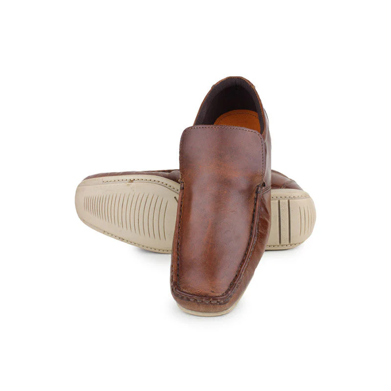 Men's Tan casual shoes - Image 3