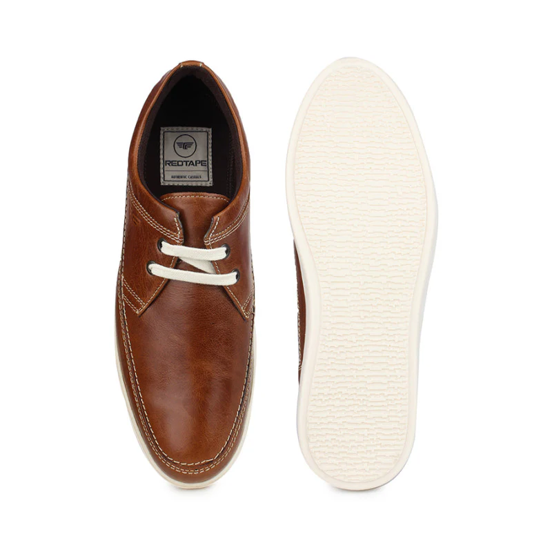 Men's Tan casual shoes - Image 5