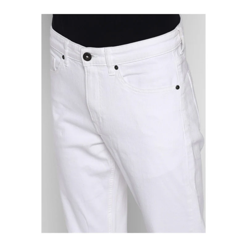 Men's White Denim Jeans - Image 2