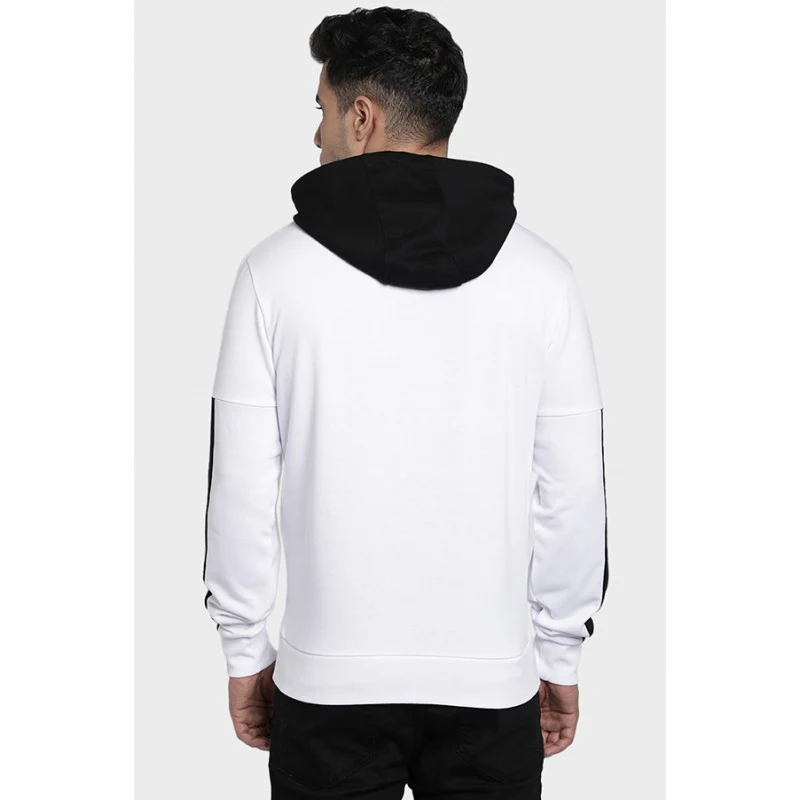 Mens White Hoodie - Image 4