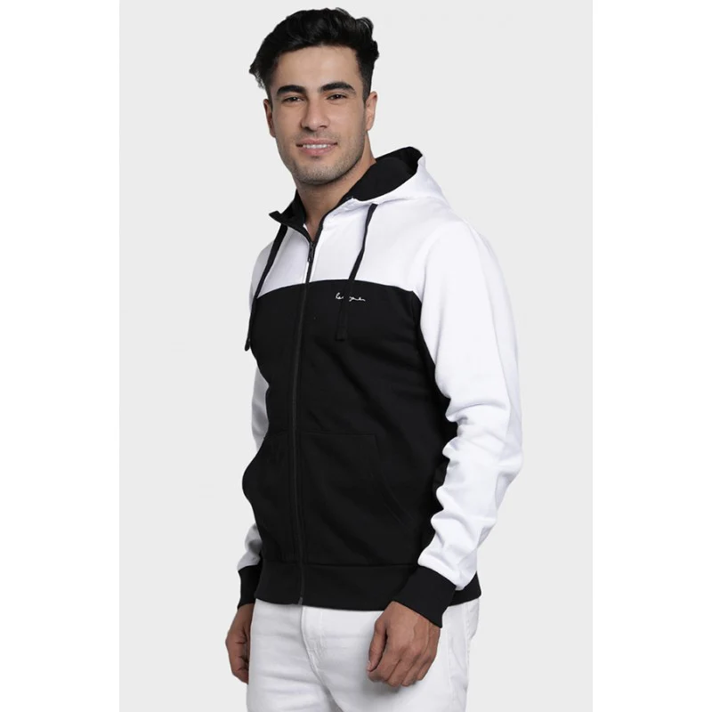 Mens White Hoodie - Image 2