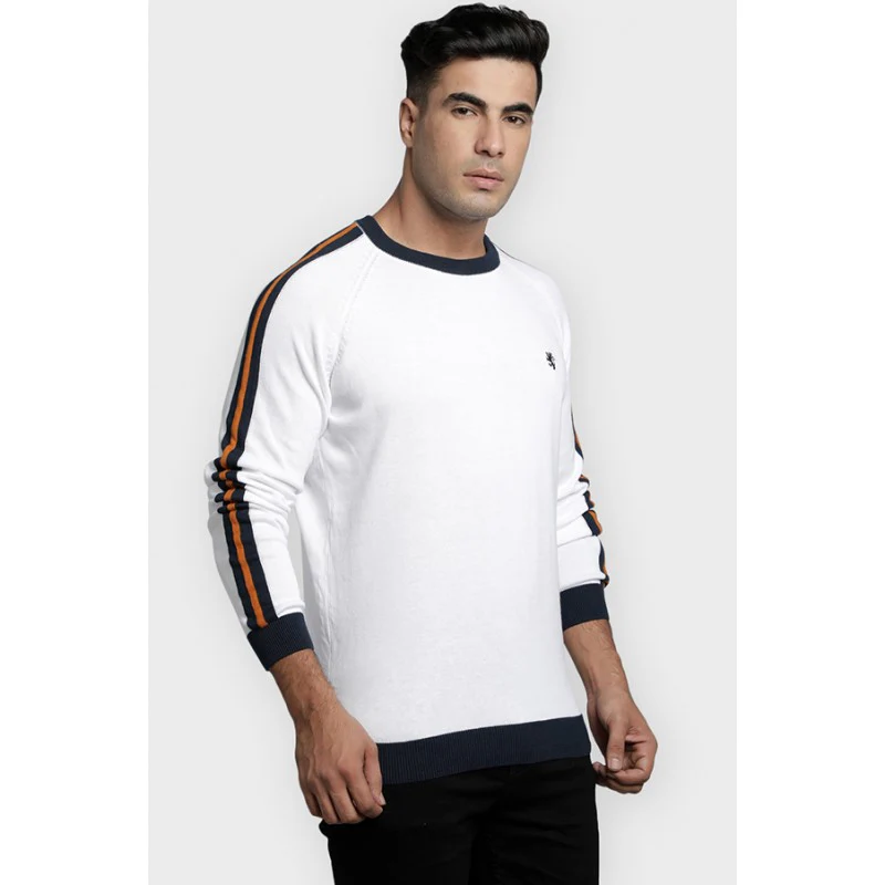 Men's White Sweater - Image 2