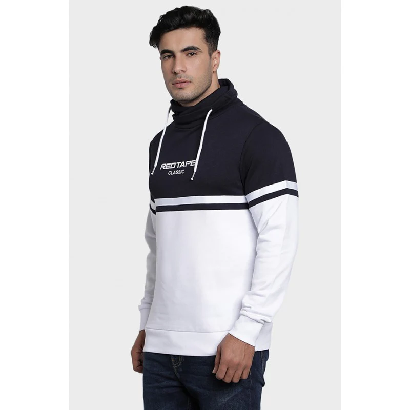Mens White Sweatshirt - Image 2