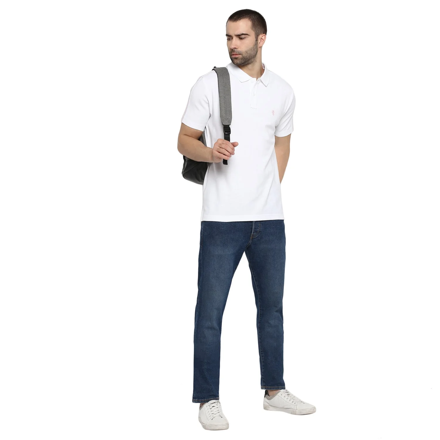 Men White T-Shirt - Image 2