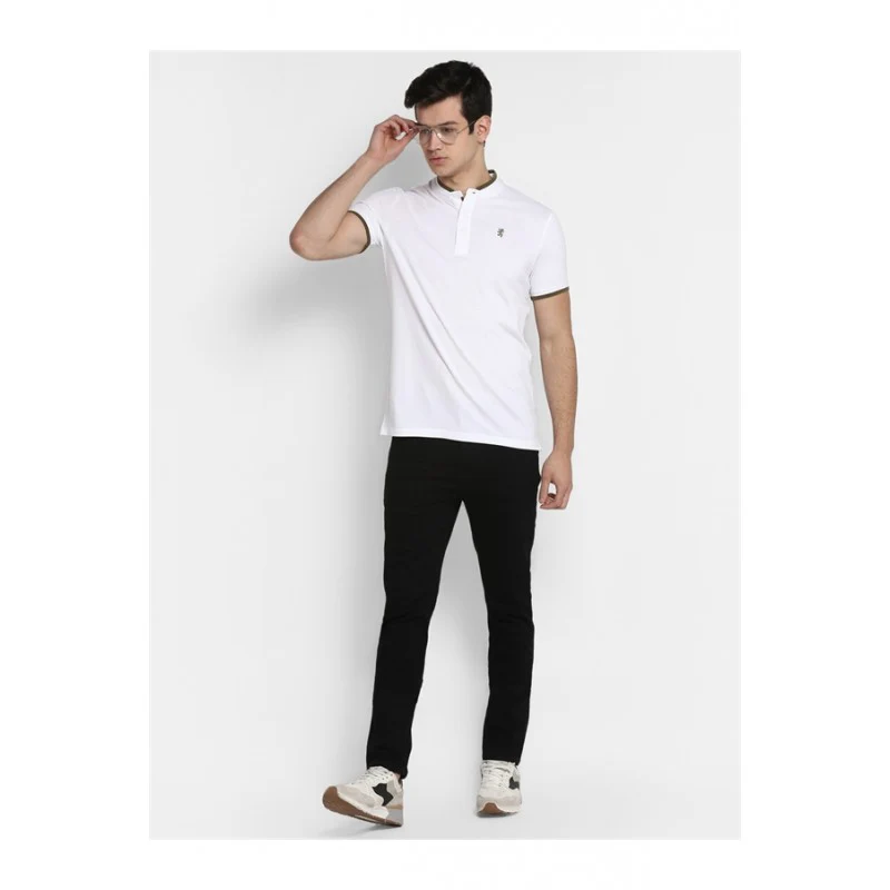 Mens White T Shirt - Image 3