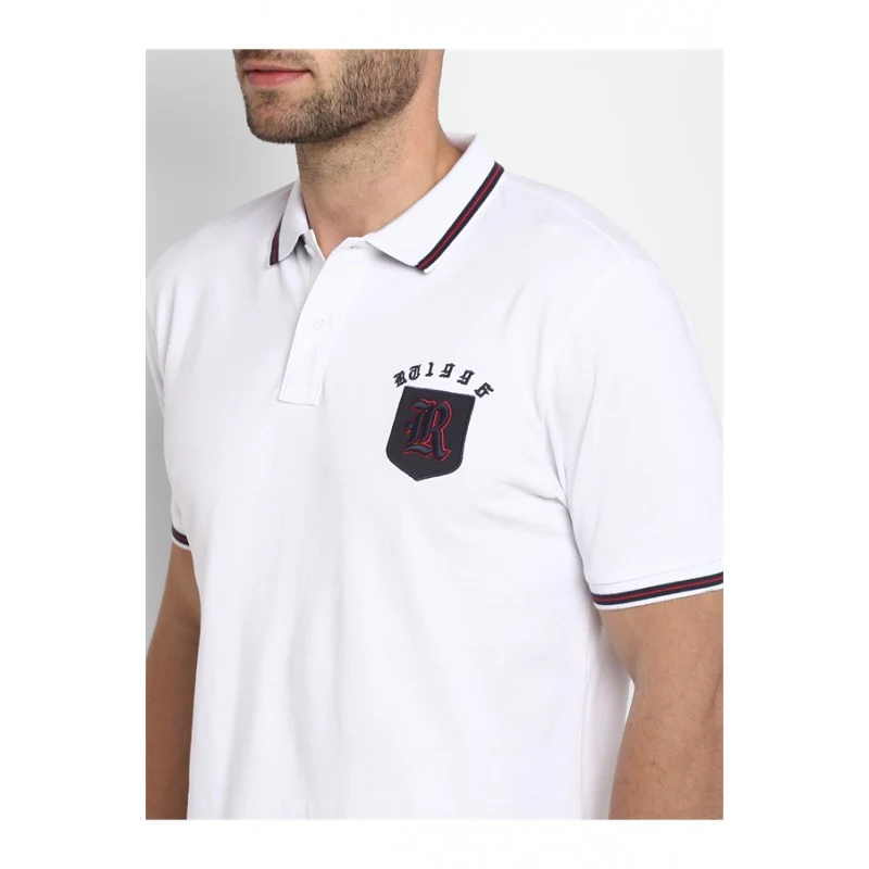 Mens White T Shirt - Image 2