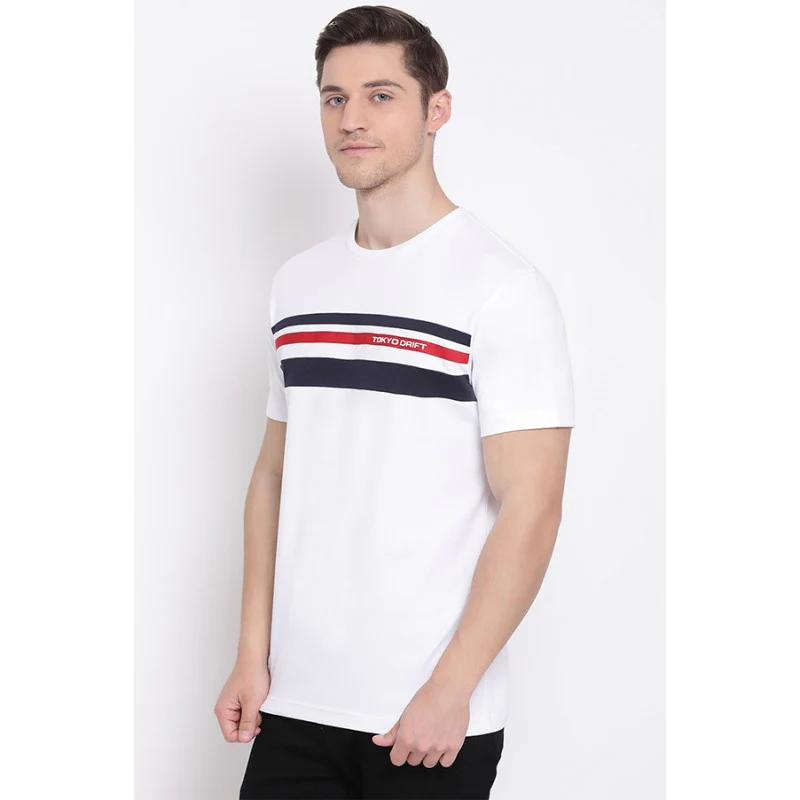 Men's White T-Shirt - Image 2