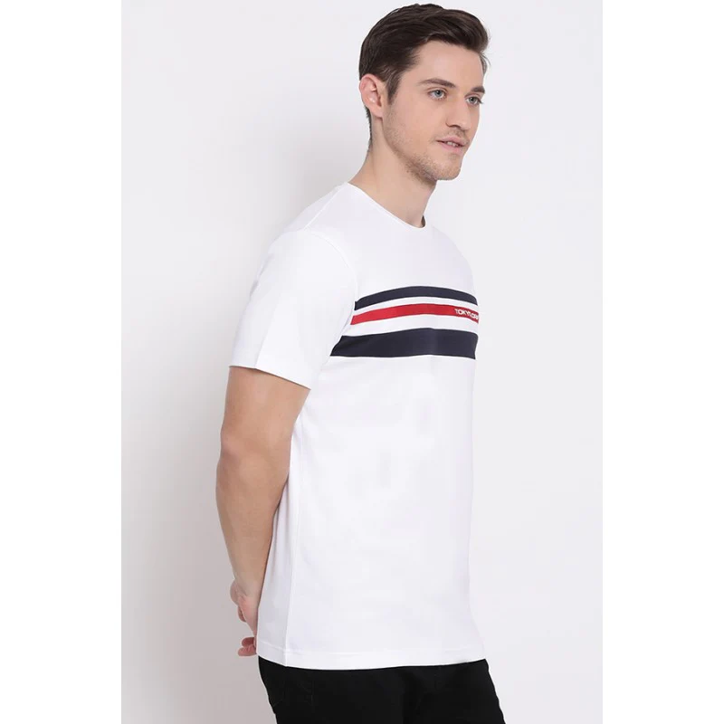 Men's White T-Shirt - Image 3