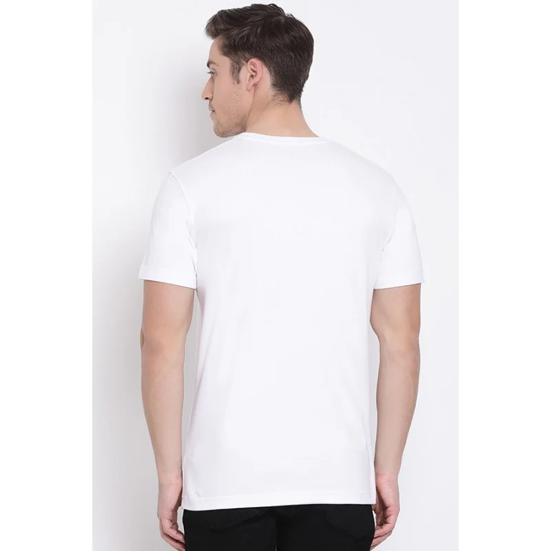 Men's White T-Shirt - Image 4
