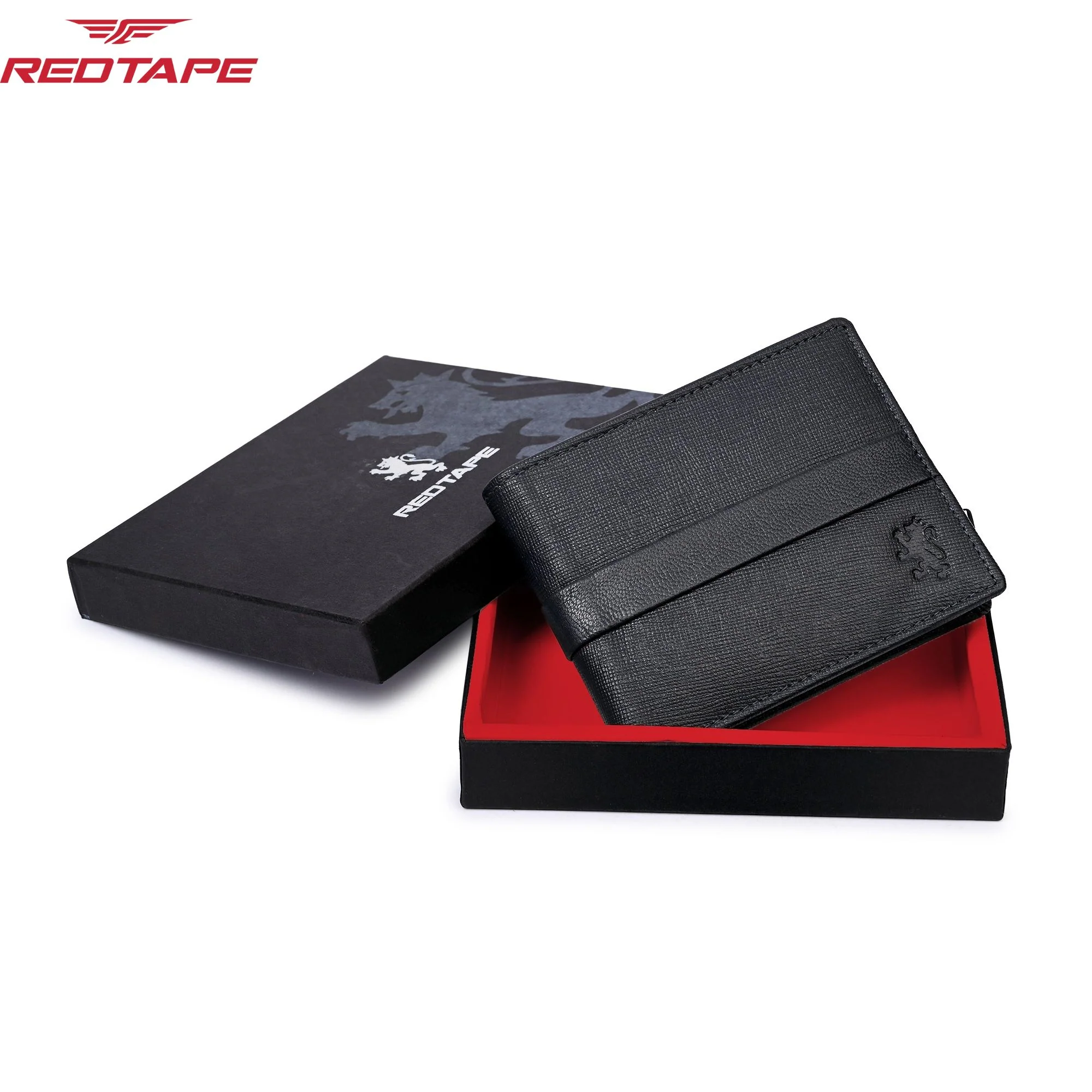 Mens Grey Leather Wallet - Image 2