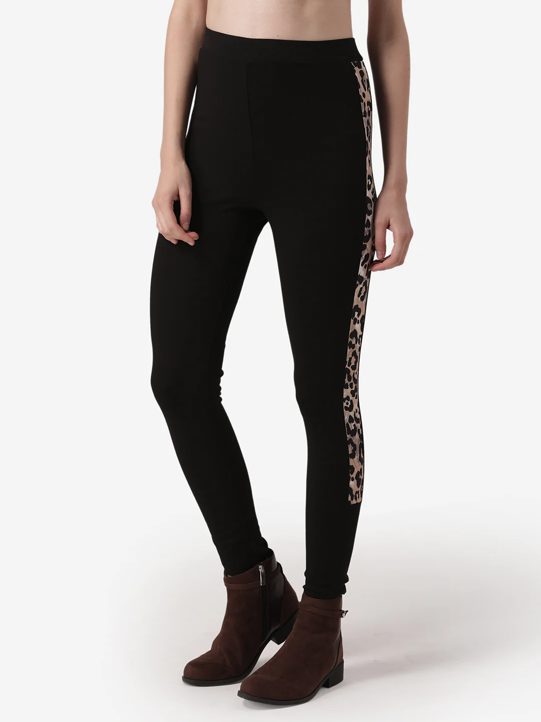Women Black Jegging - Image 2