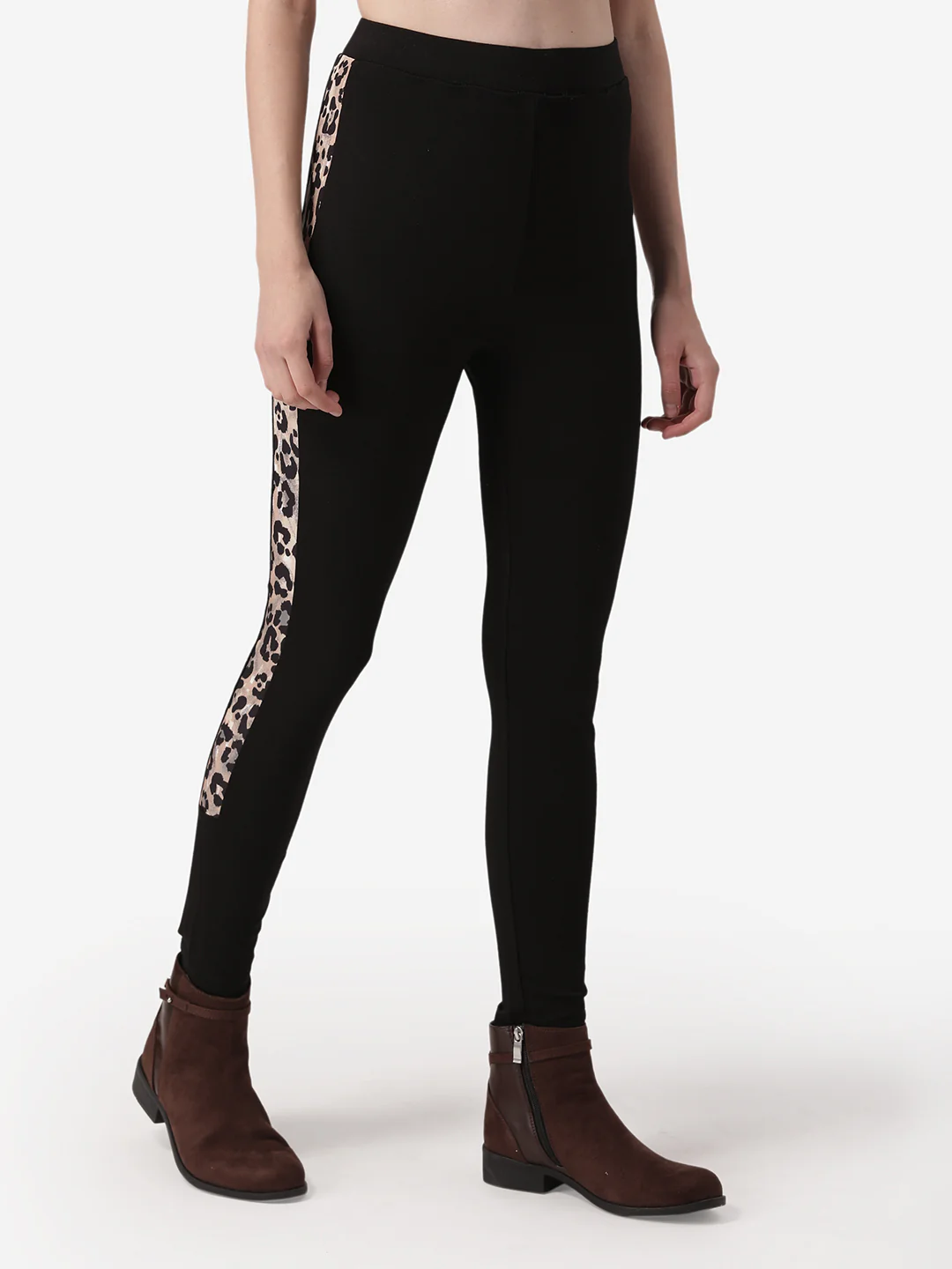 Women Black Jegging - Image 3
