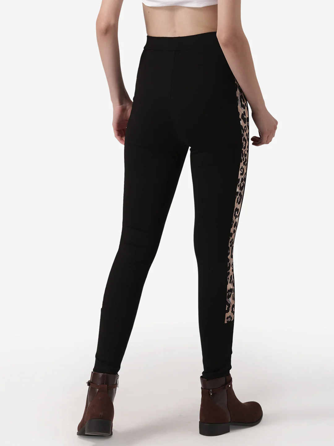 Women Black Jegging - Image 4