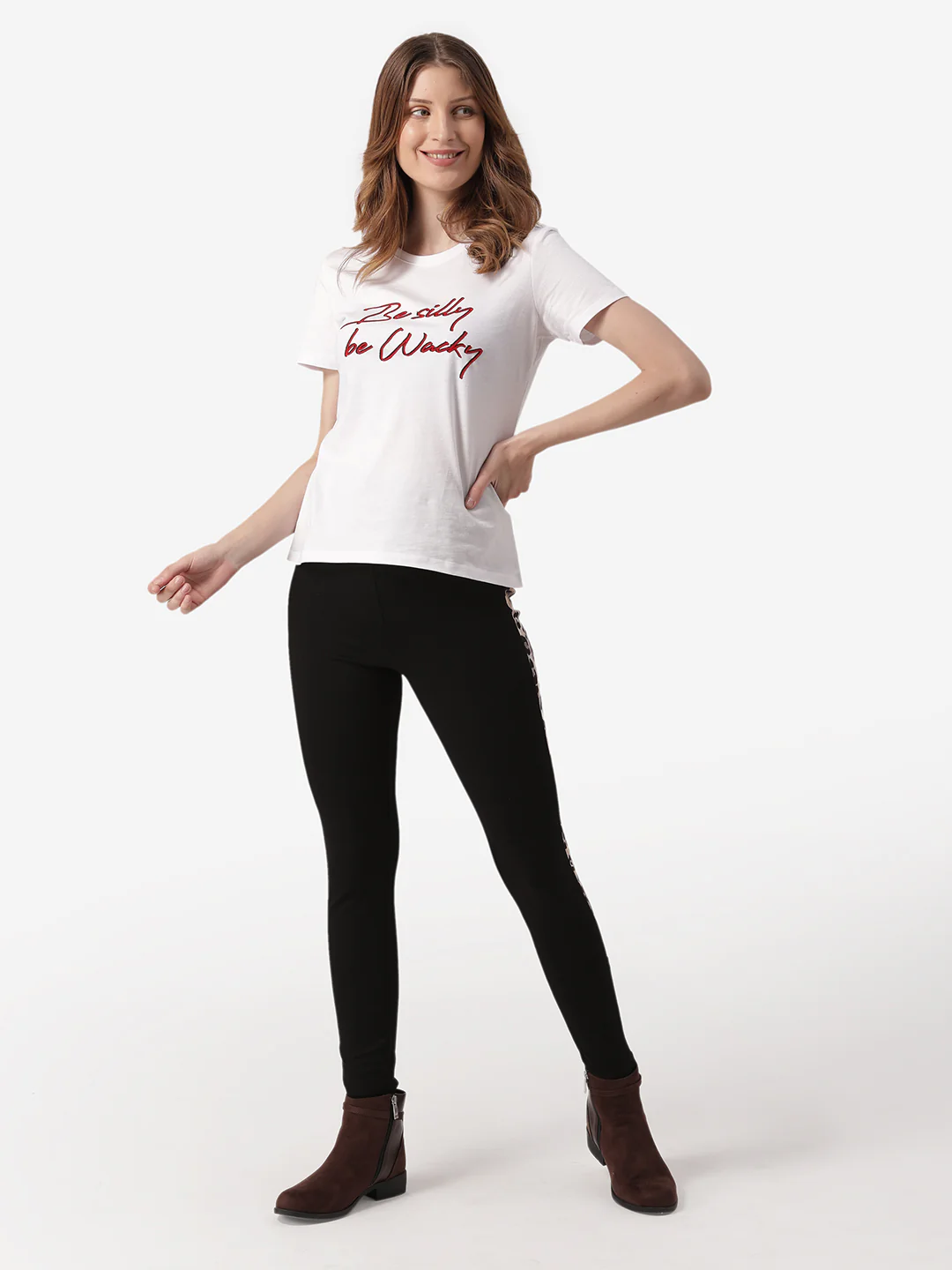 Women Black Jegging - Image 5