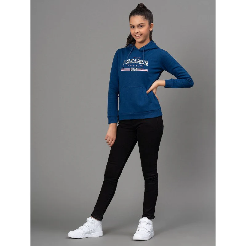 Air Force Blue Hoodie for Girls - Image 5