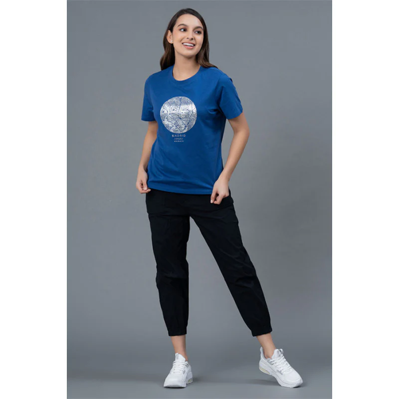 Black Cotton Joggers for Women - Image 5