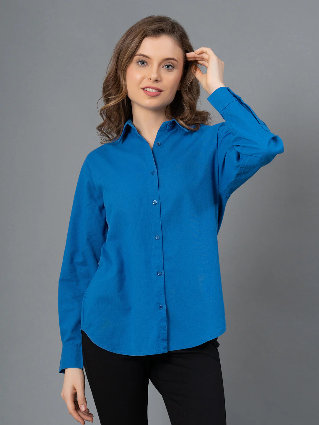 Casual Collar Shirt for Women - Image 2
