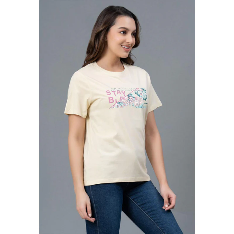 Casual Cotton T-Shirt for Women - Image 2
