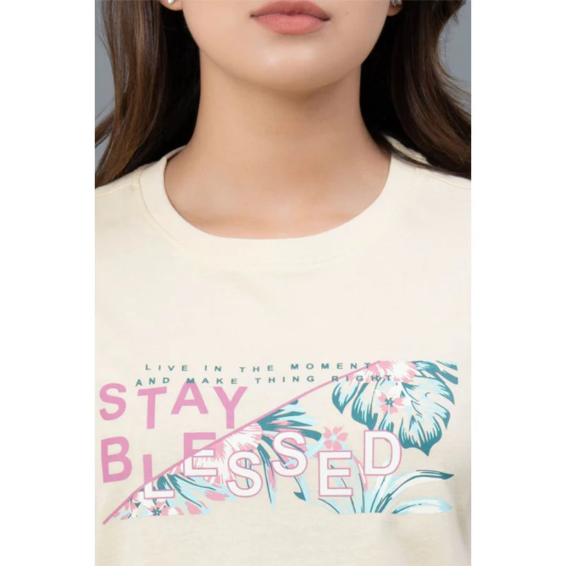 Casual Cotton T-Shirt for Women - Image 4