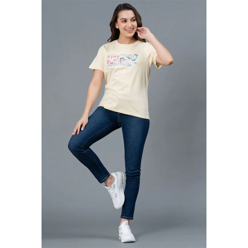 Casual Cotton T-Shirt for Women - Image 5