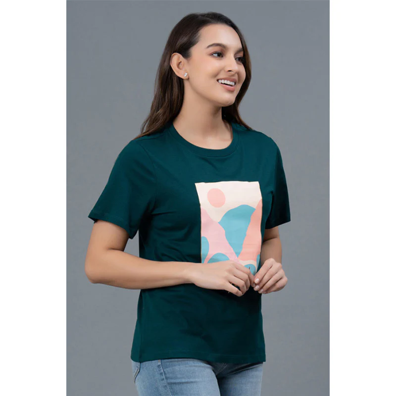 Casual Cotton T-Shirt for Women - Image 2