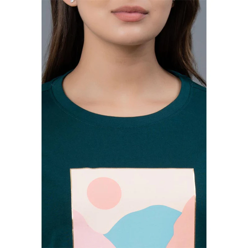 Casual Cotton T-Shirt for Women - Image 3