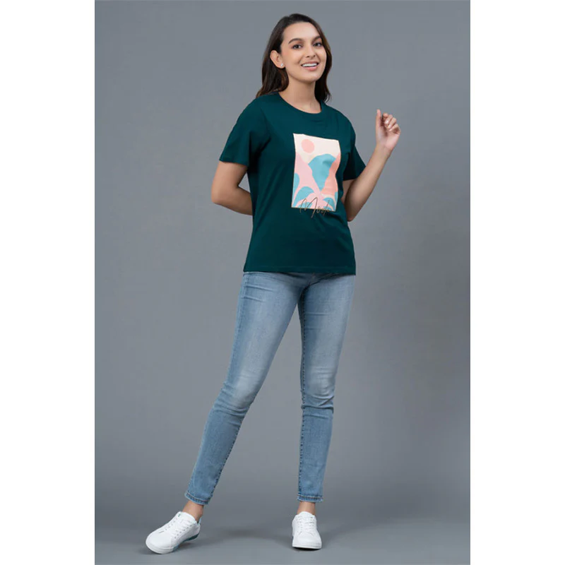 Casual Cotton T-Shirt for Women - Image 5