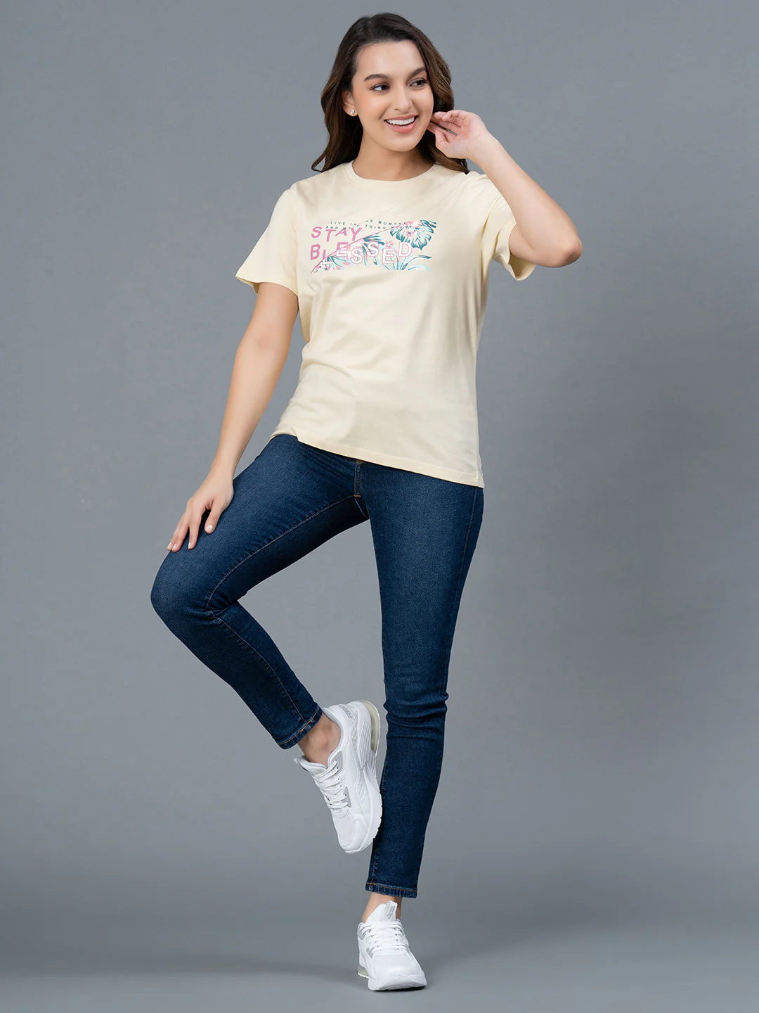Casual Cotton T-Shirt for Women - Image 5