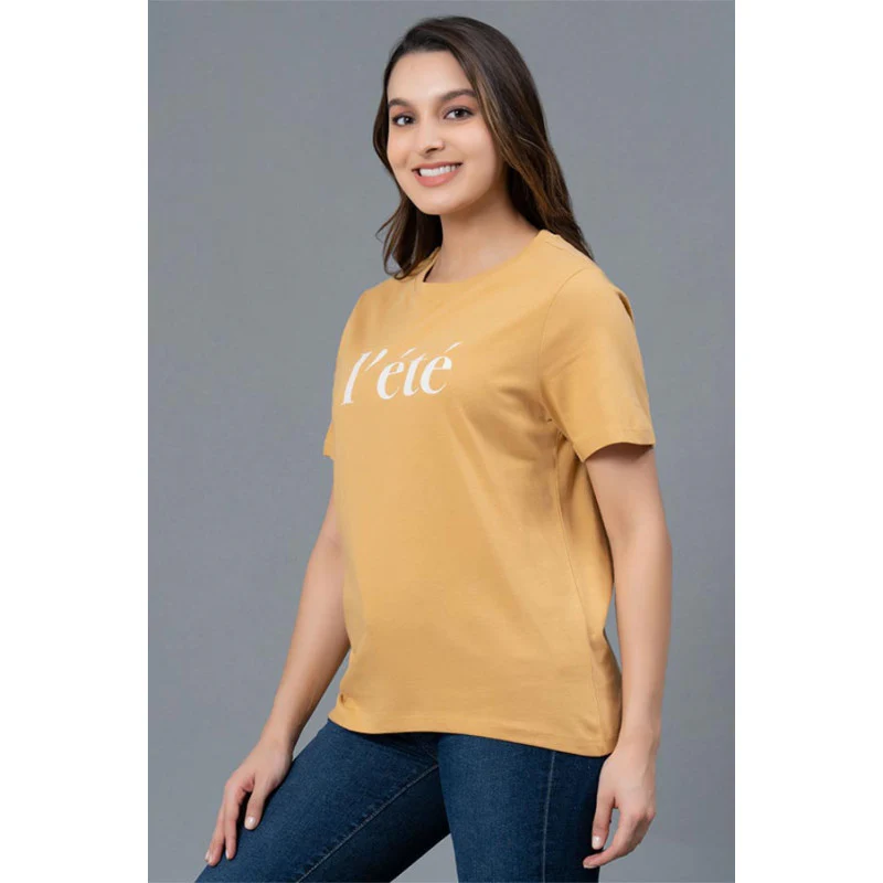 Casual Cotton T-Shirt for Women - Image 2