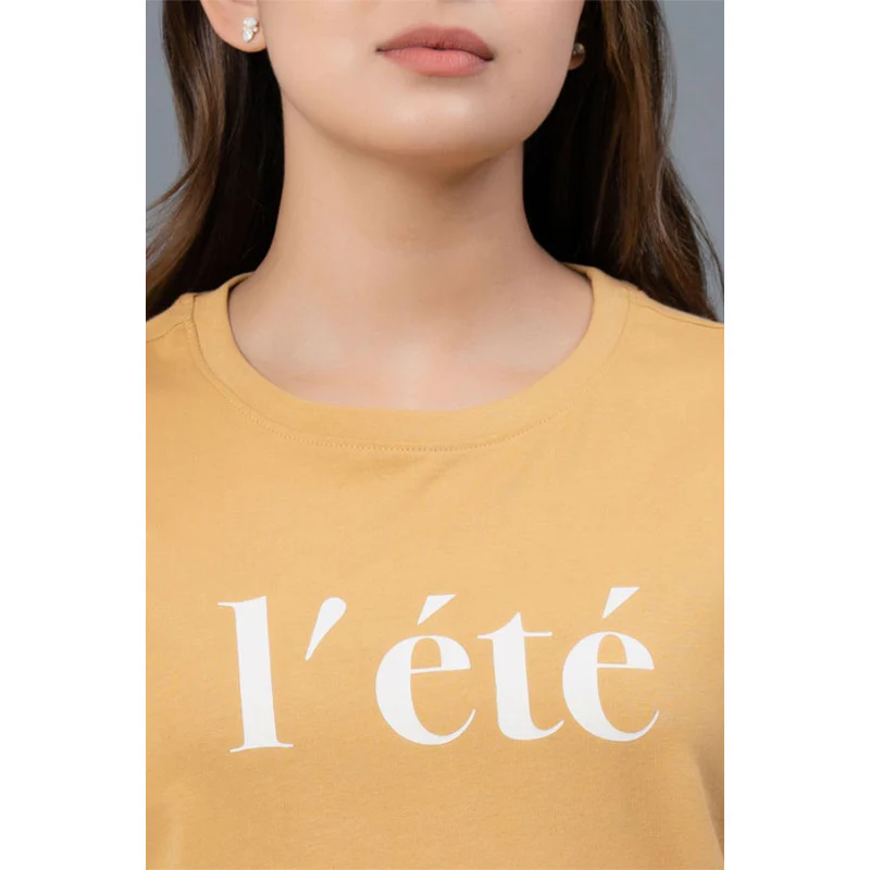 Casual Cotton T-Shirt for Women - Image 4