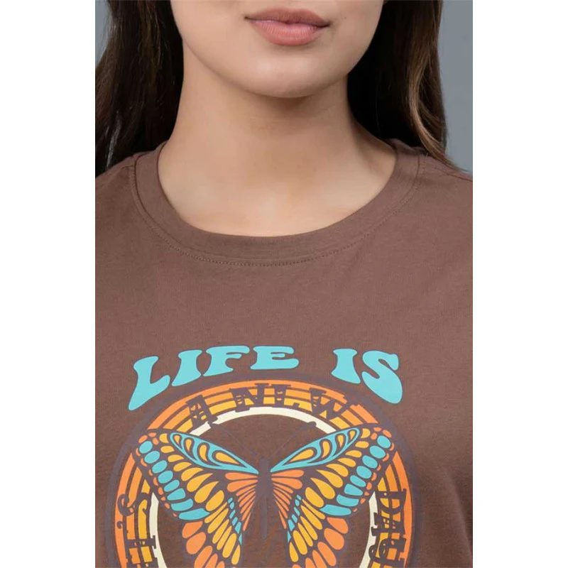 Casual Cotton T-Shirt for Women - Image 4
