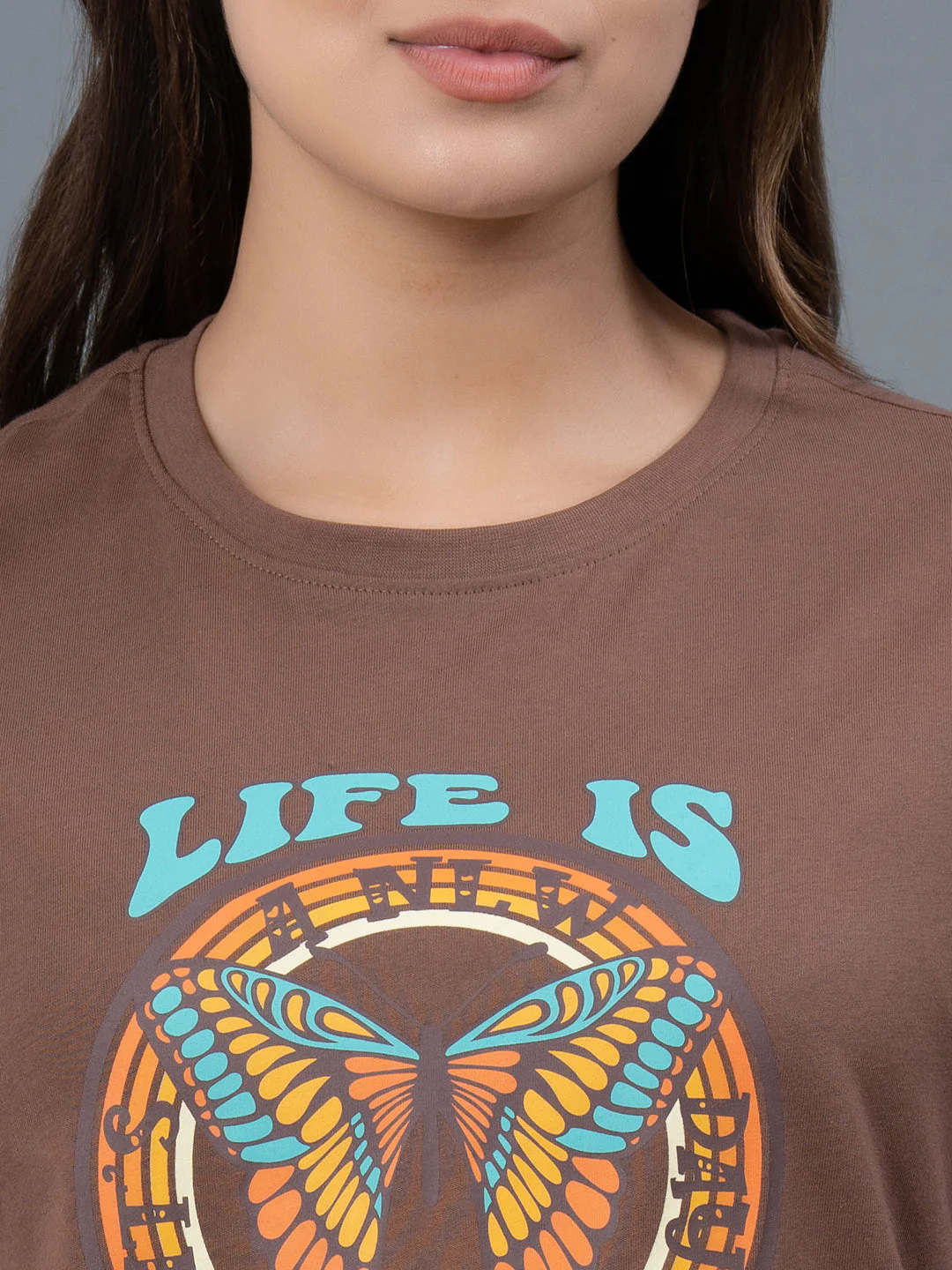 Casual Cotton T-Shirt for Women - Image 4