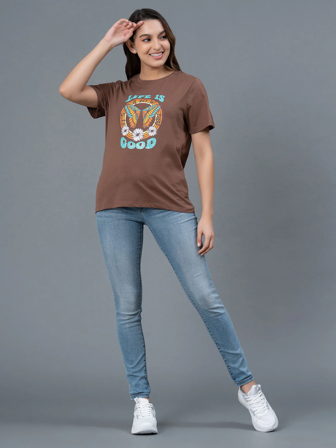 Casual Cotton T-Shirt for Women - Image 5