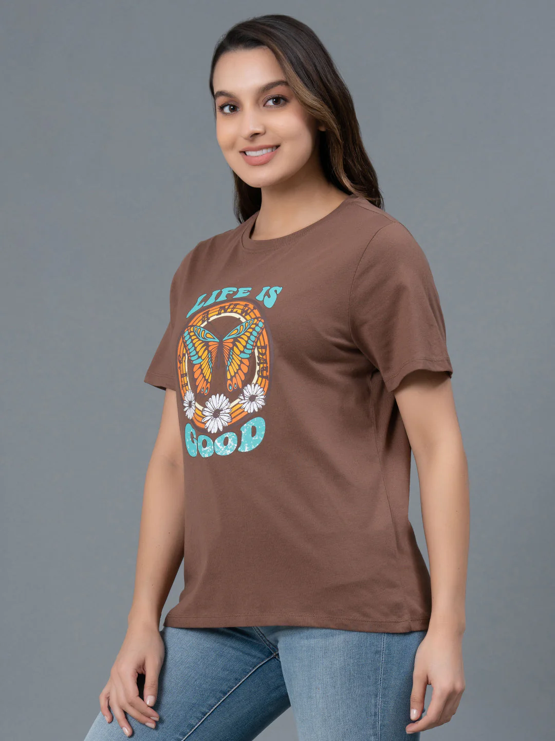 Casual Cotton T-Shirt for Women - Image 6