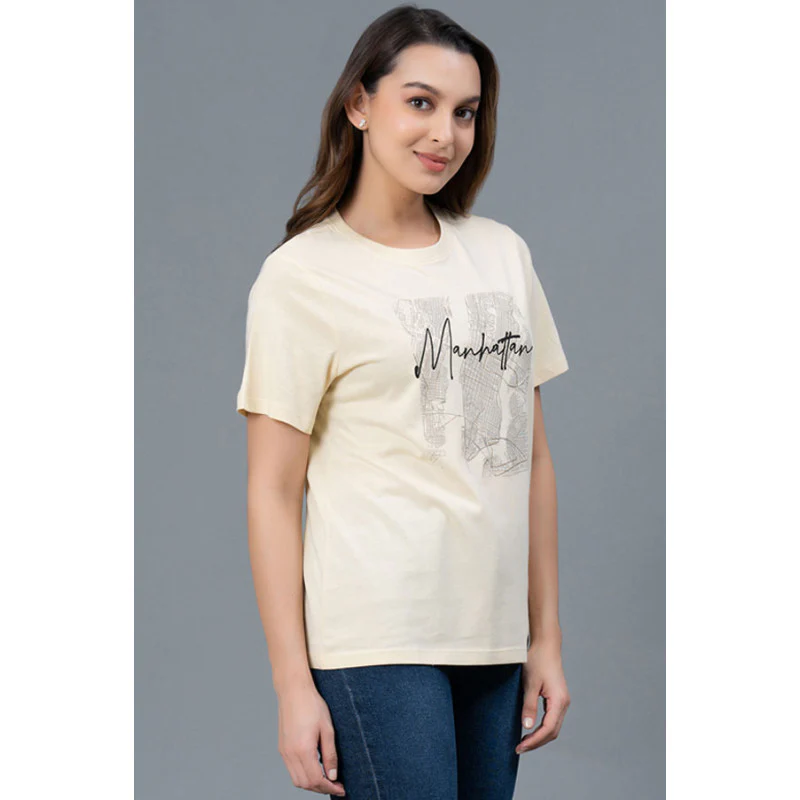Casual Cotton T-Shirt for Women - Image 2