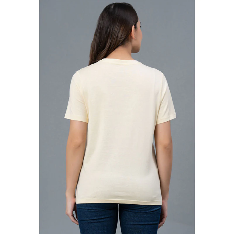 Casual Cotton T-Shirt for Women - Image 3
